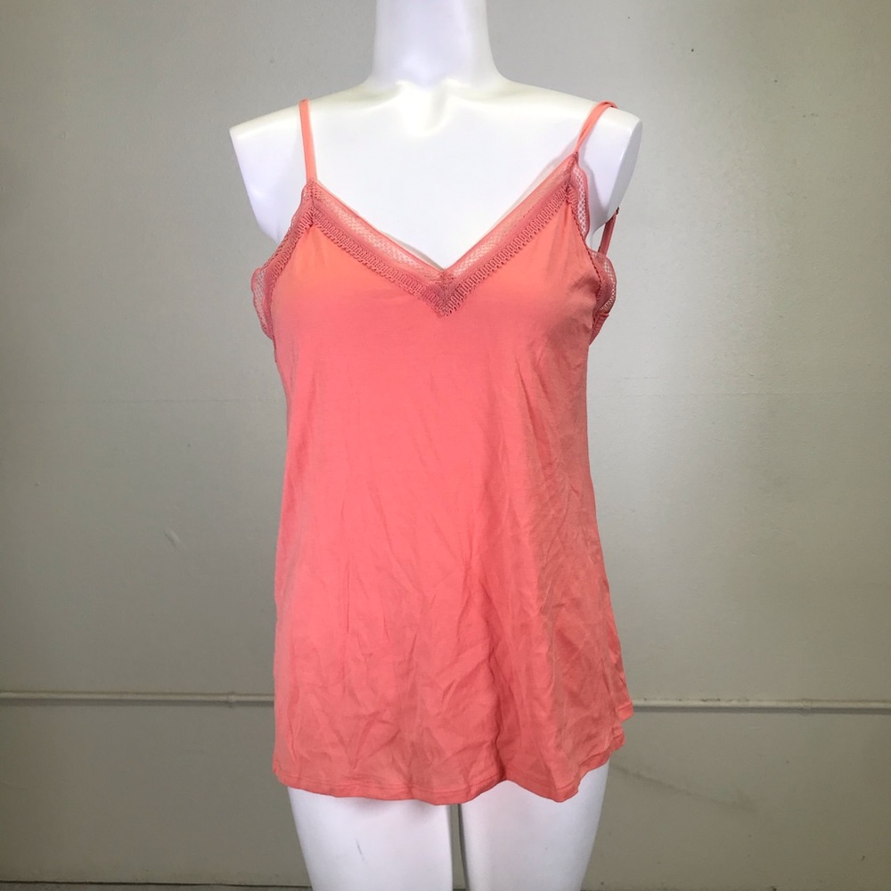 Commando Lace Trim Pima Cotton Camisole